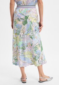 Marc Cain MIDI - A-lijn rok - flieder mehrfarbig