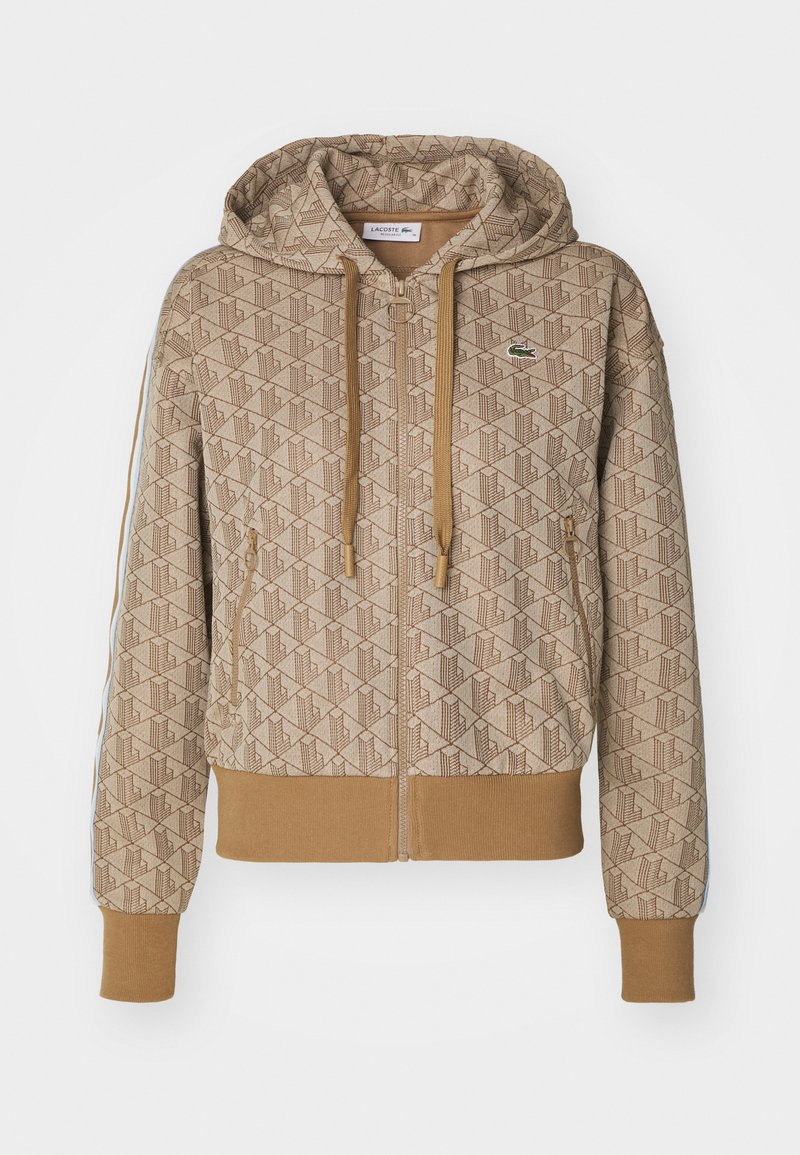 Lacoste Sweater met rits beige Lacoste Sweater met rits beige