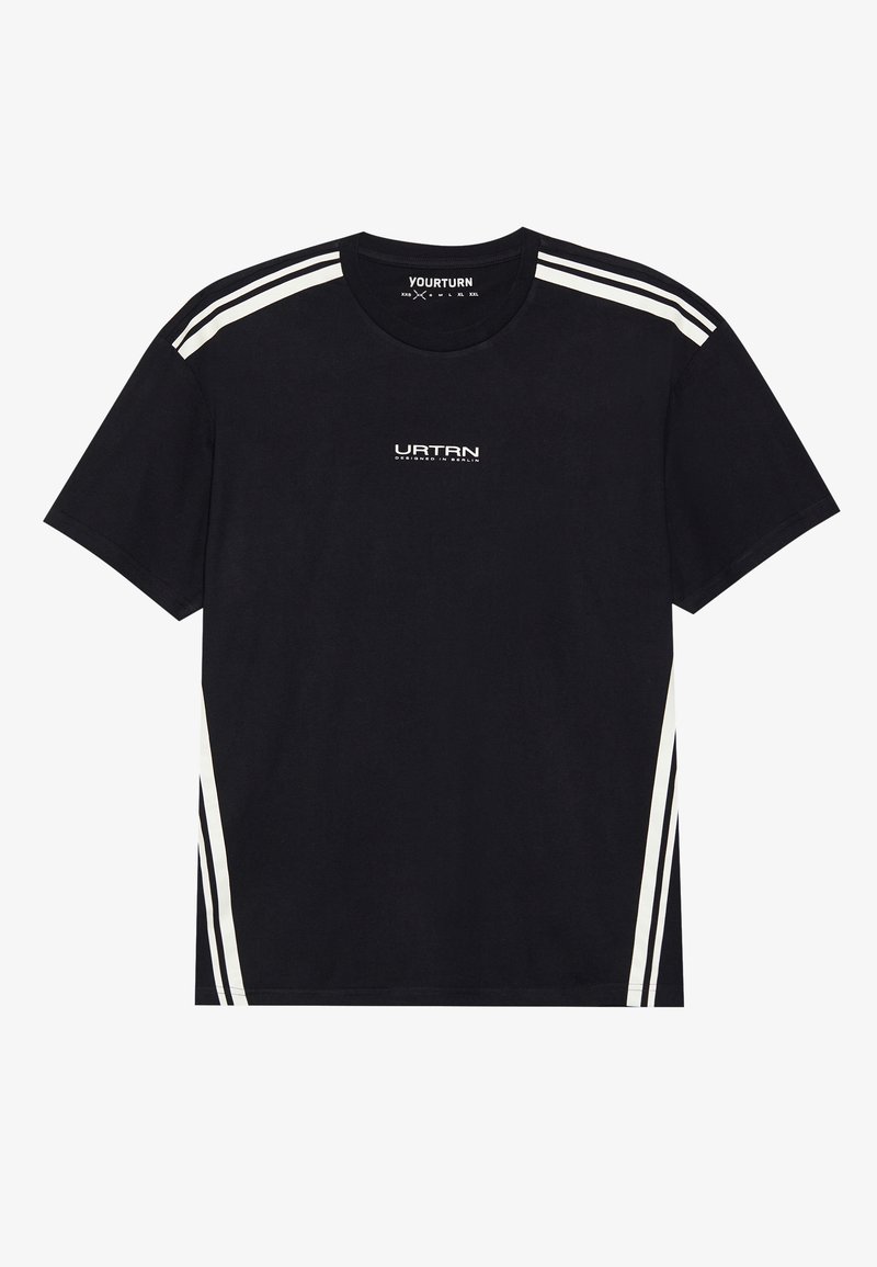 YOURTURN T-shirt print zwart