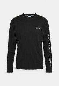 LOGO COORDINATES - Camisola de manga comprida - black