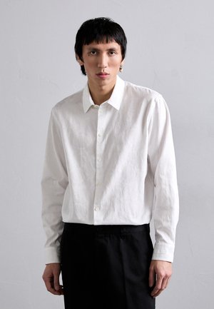 INFORMAL SHIRT BAROQUE JACQUARD  - Camisa - optical white