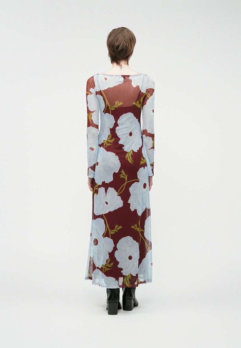 Never Fully Dressed POPPY ARIA DRESS - Maxi dress - burgundy/bordeaux -  Zalando.ie