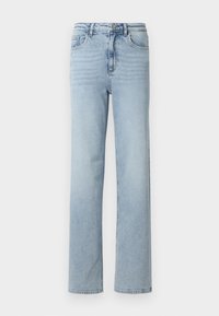 ONLJUICY WIDE - Wide leg - light blue denim