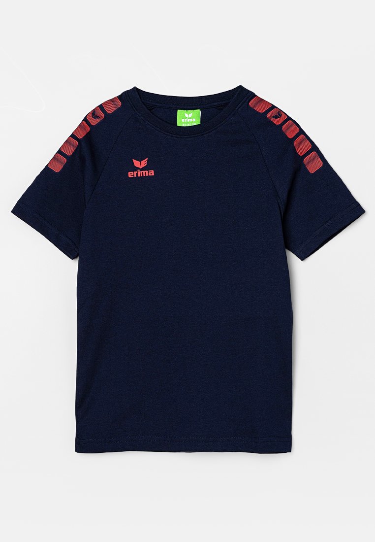 erima T-shirt print donkerblauw