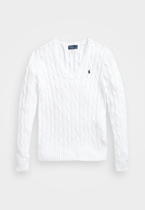 KIMBERLY LONG SLEEVE - Jumper - white