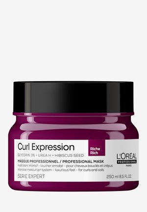 CURL EXPRESSION INTENSIVE MOISTURIZER MASK RICH FOR WAVY, CURLY AND COILY HAIR - Hair mask - -