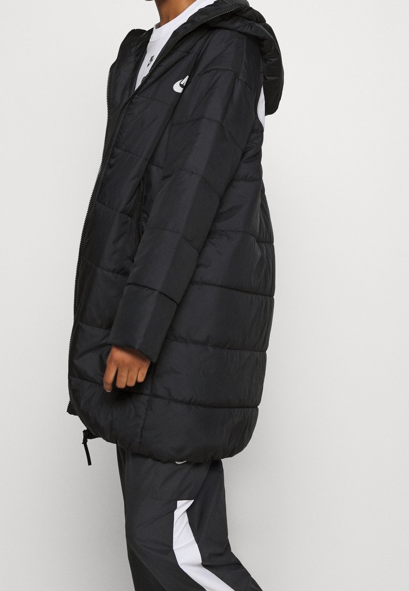 Nike Sportswear Wintermantel black/schwarz (Pre-owned) Zalando