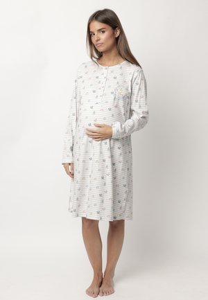 MANGA LARGA TAPETA ALICIA MATERNITY  - Camisón - gris jaspe
