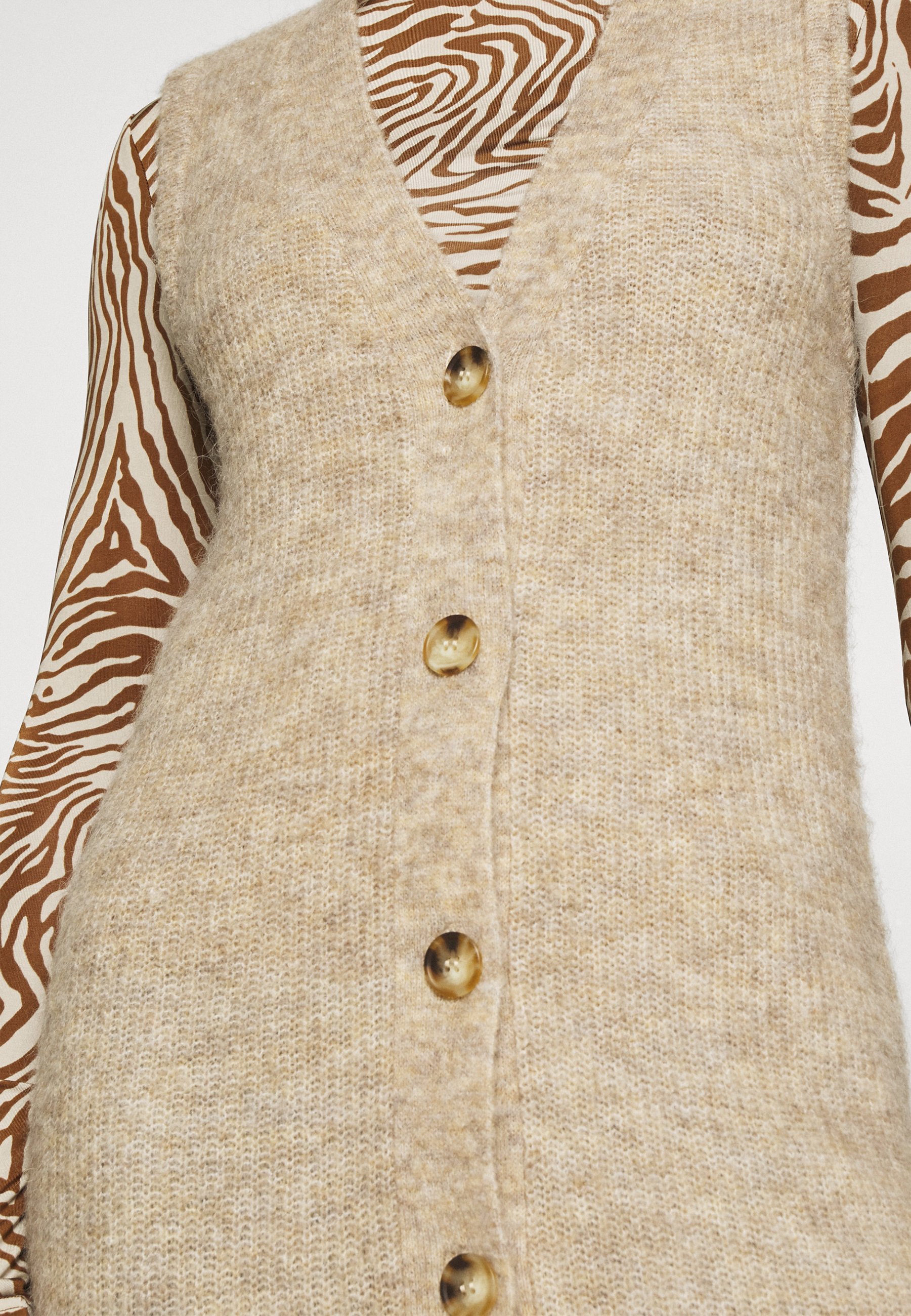 Women SABELLA LONG VEST - Cardigan Women SABELLA LONG VEST - Cardigan