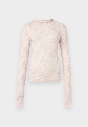 PRINT LONG SLEEVE  - Long sleeved top - rose pink