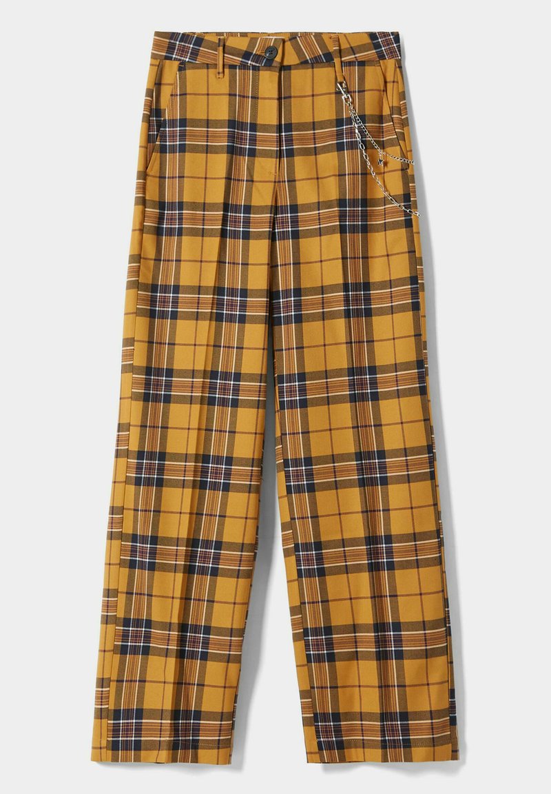 Bershka Broek geel Bershka Broek geel