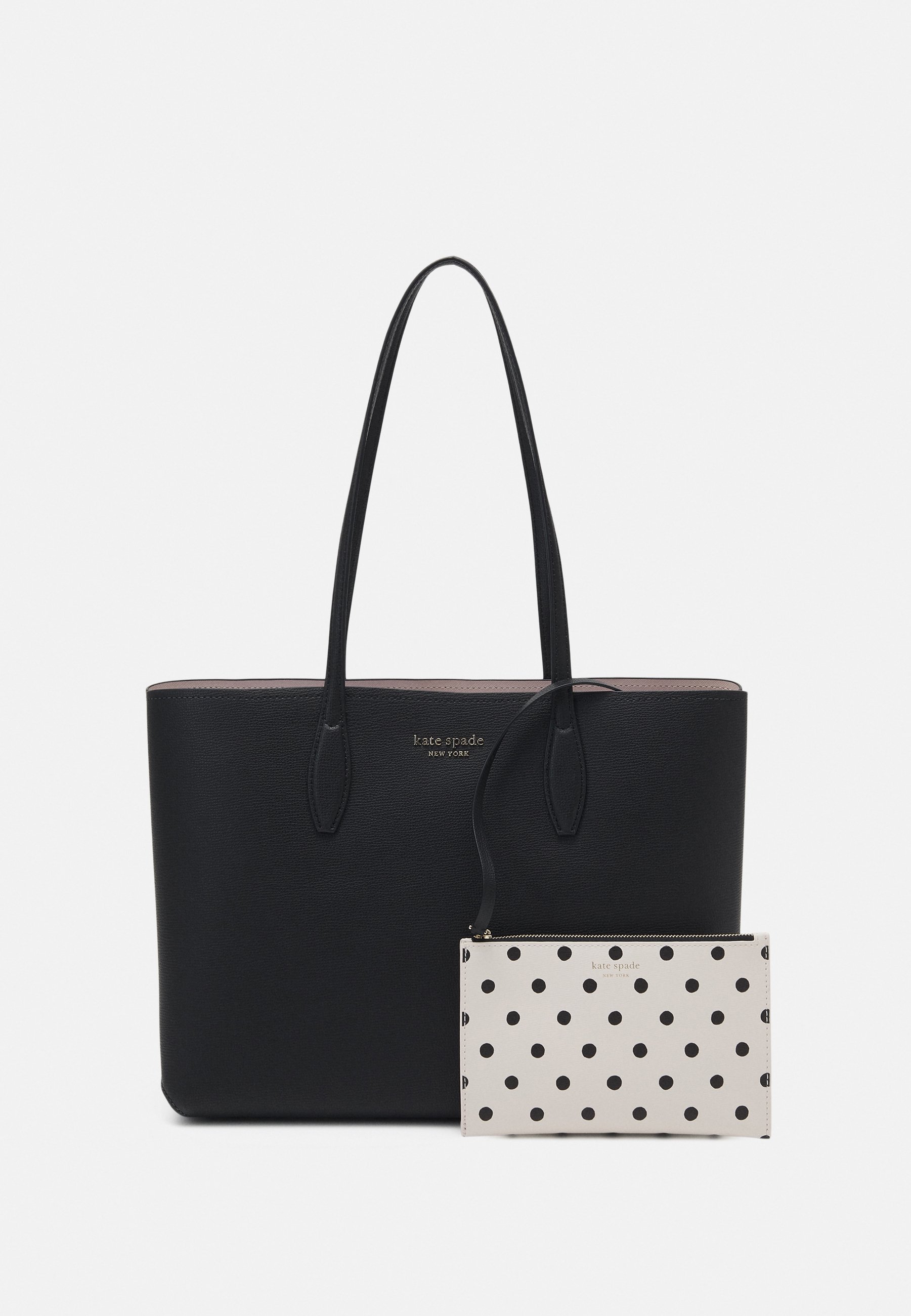 kate spade new york ALL DAY CROSSGRAIN LARGE SET - Bolso de mano - black/negro - Zalando.es