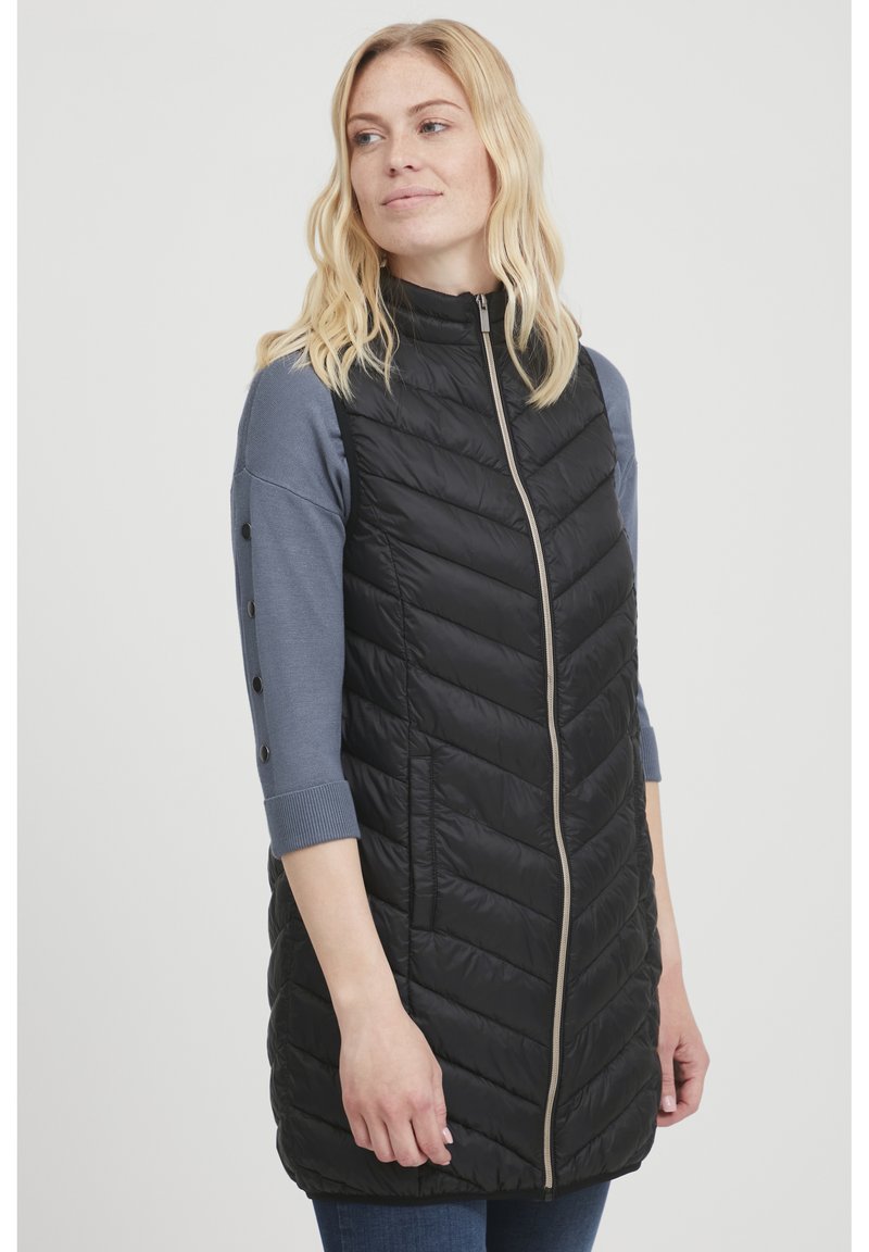 Damen Leichte Jacken | Fransa FRBAPADDING 4 OUTERWEAR Weste black/schwarz - NW13981 Damen Leichte Jacken | Fransa FRBAPADDING 4 OUTERWEAR Weste black/schwarz - NW13981