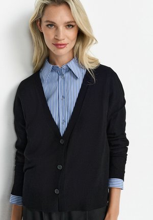 SUPERLIGHT - Strickjacke - black