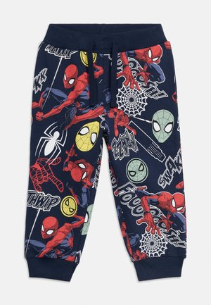 Name it, NMMJACCO SPIDER PANTS - Tracksuit bottoms - navy blazer