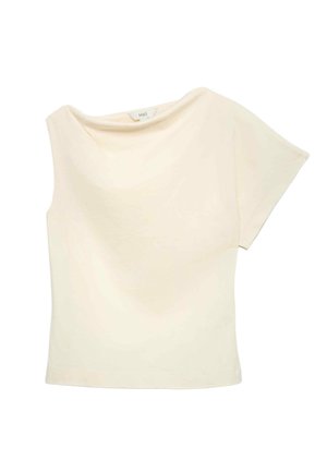 Marks & Spencer, SHOULDER DRAPE - T-shirt basic - white