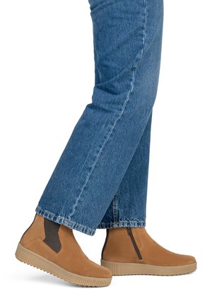 Remonte, STIEFELETTE - Botines bajos - reh schwarz-brown
