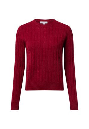 Strickpullover - bordeaux