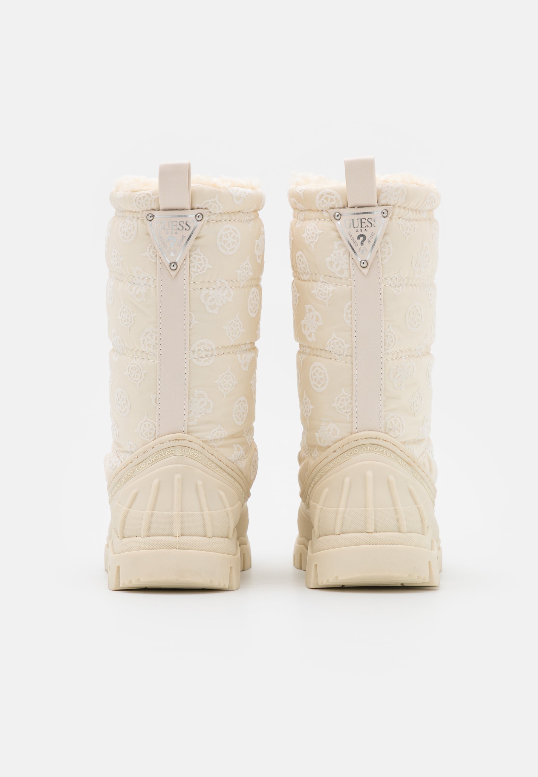Guess AMORO - Botas para la nieve - cream/crema - Zalando.es