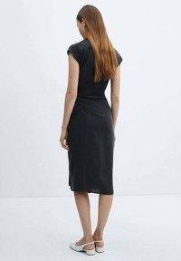 Mango Blusenkleid - black