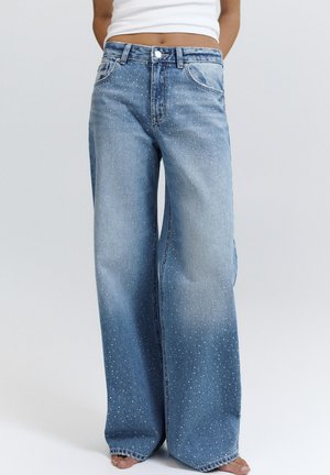 Túlméretezett farmernadrág - blue denim