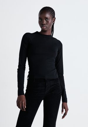 Noisy May NMKATINKA RAGLAN  - T-shirt à manches longues - black