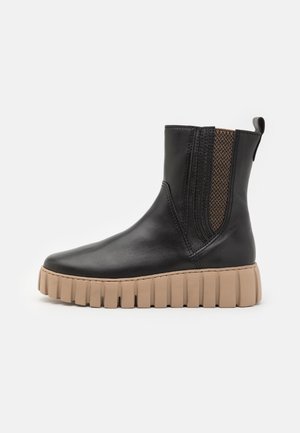 Bottines à plateau - black