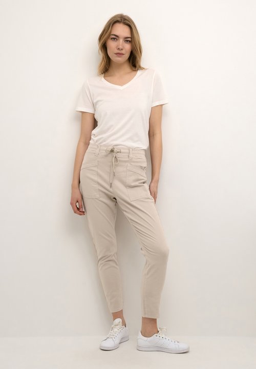 Cream NANNA PANTS Broek pitch black/zwart Zalando.be
