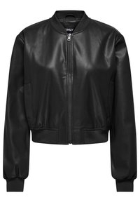 ONLHEIDI SHORT - Keinonahkatakki - black