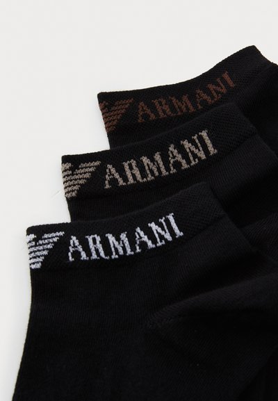 Emporio Armani SNEAKER 3 PACK - Kojinės - blue