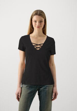 Even&Odd Print T-shirt - black