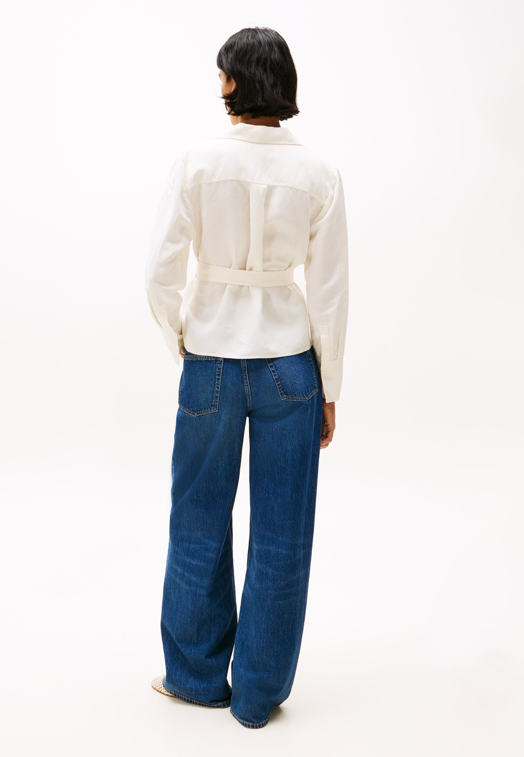 売れ筋商品|||トミー ヒルフィガー シャツ レディース トップス WRAP BLOUSE - Blouse - ivory petal Tommy Hilfiger WRAP BLOUSE - Blouse - ivory petal/off-white