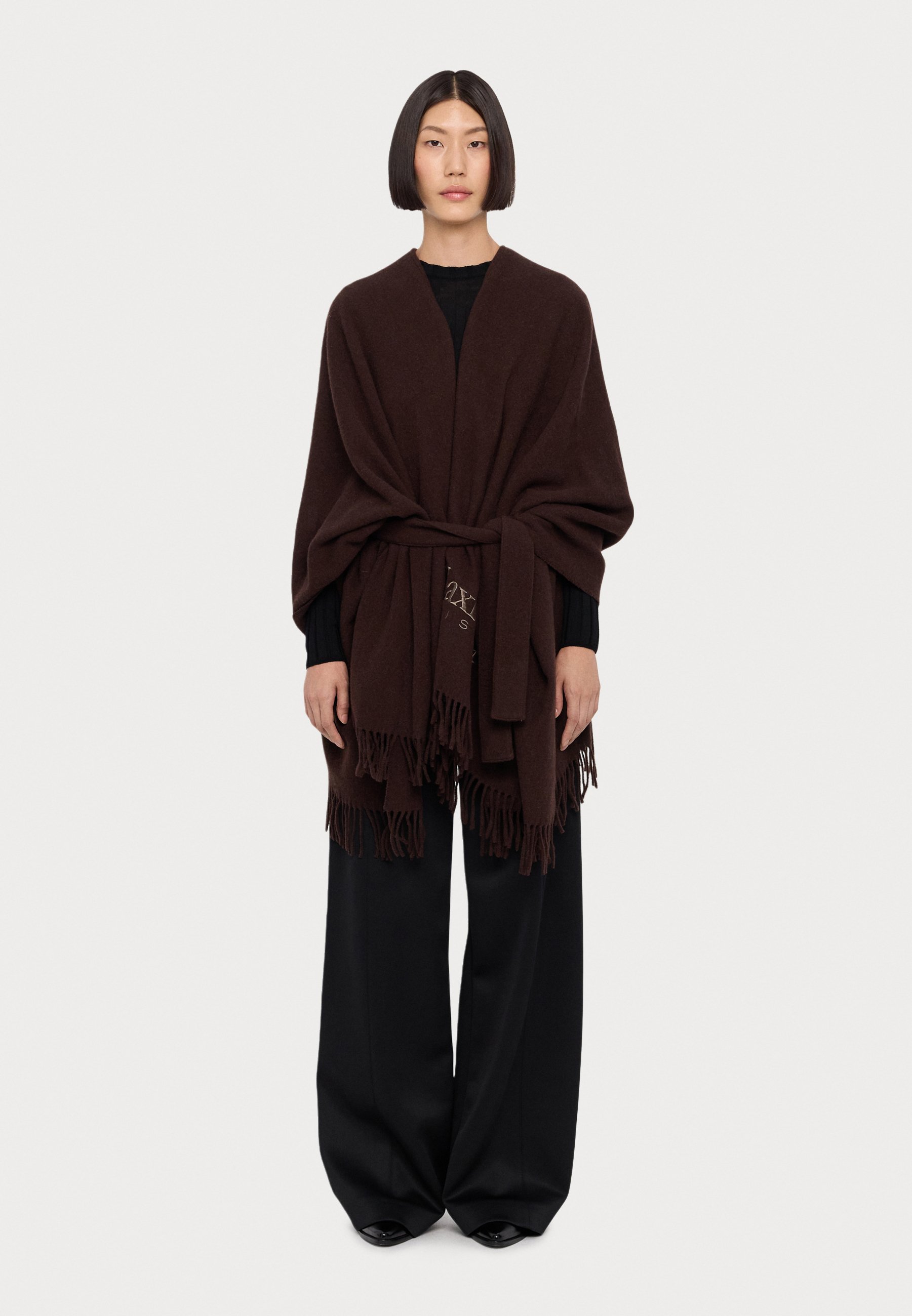 【Max Mara】Mantella Max Mara Leisure Martora women's cape in wool blend