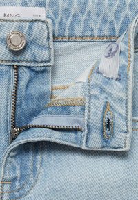 Mango Kids Traperice ravnih nogavica - light blue