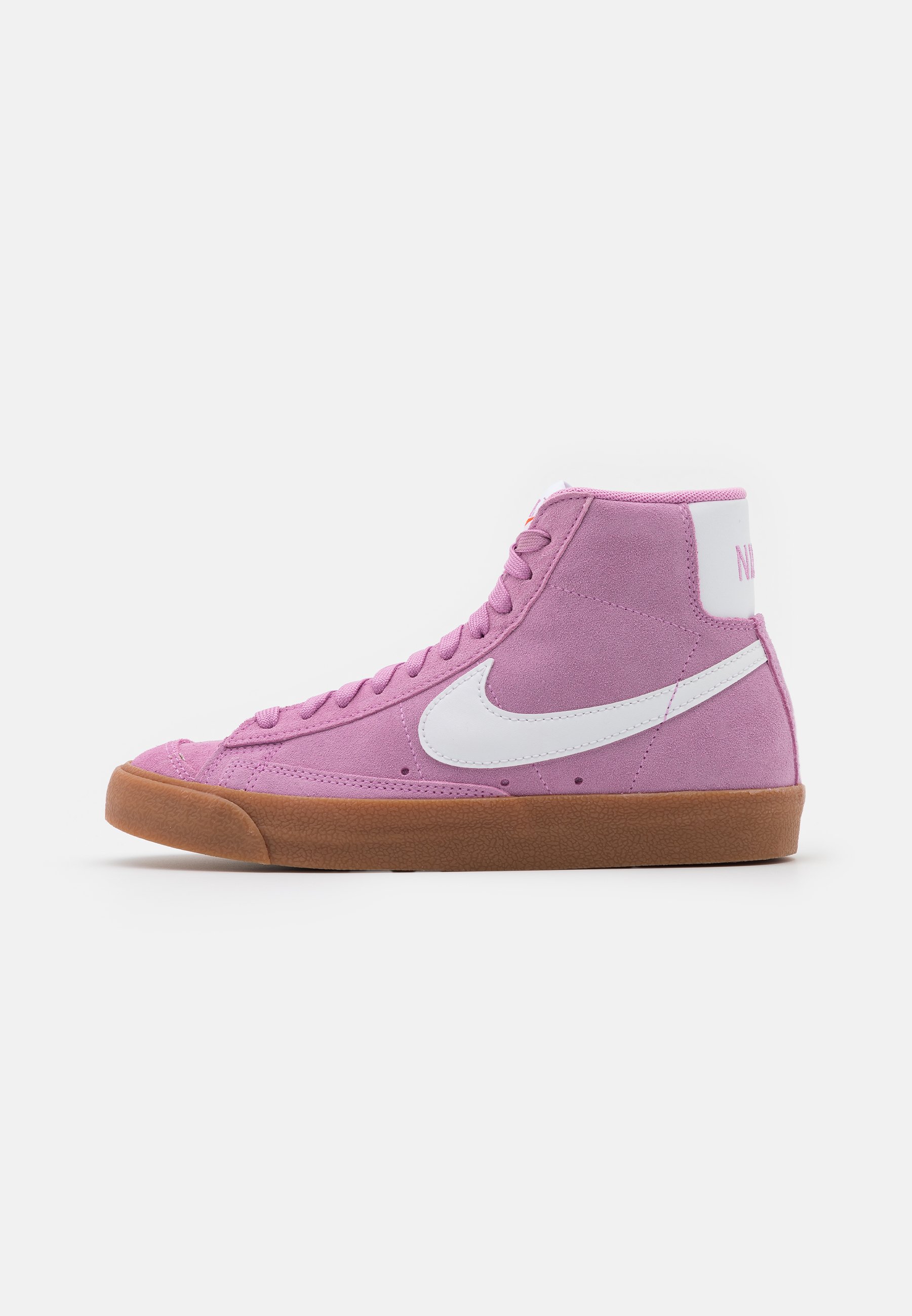 Nike Sportswear BLAZER MID 77 - Sneakers hoog - beyond pink/white/med  brown/total orange/roze - Zalando.nl