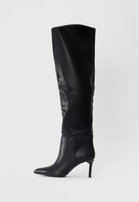 Laarzen met hoge hak - black