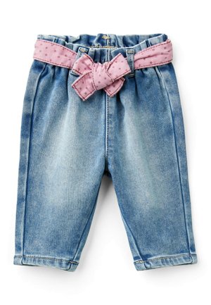 THERMAL WITH SASH - Jeans baggy - blue