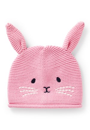 TRICOT WITH APPLIQUE - Mütze - pink