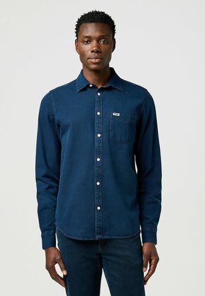 Wrangler Camisa - blue oxide