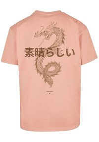 F4NT4STIC DRACHE  - Print T-shirt - amber