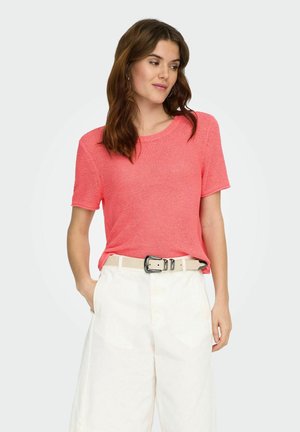 T-shirt basic - sugar coral