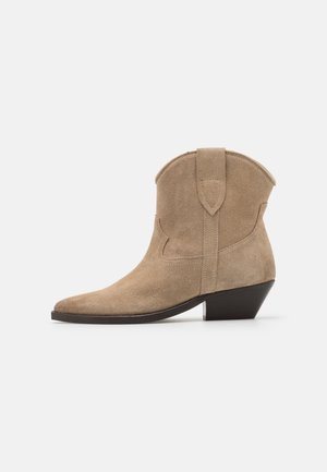 JASMIN - Bottines de cowboy / motard - beige