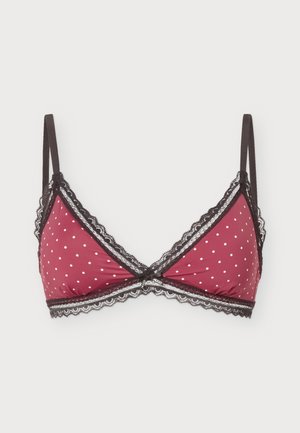 HUGO, TRIANGLE UNIQUE - Триъгълен сутиен - open red