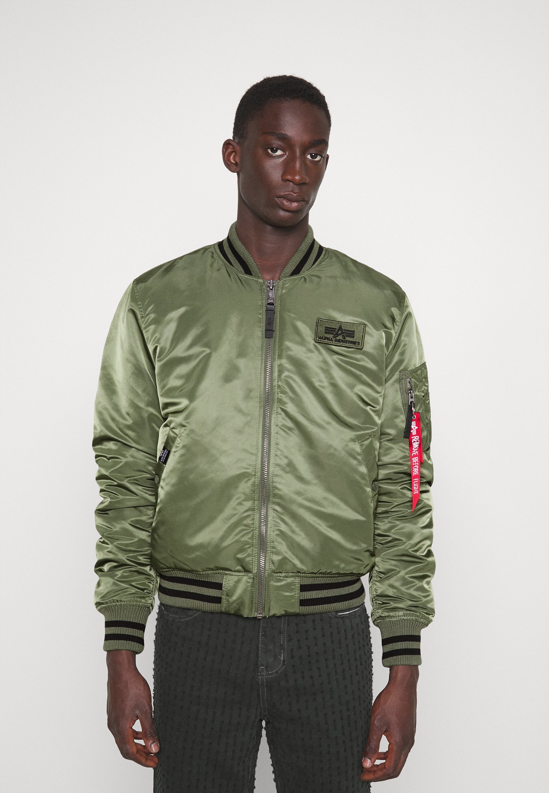 alpha industries college jacket