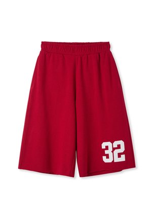 Terranova, CON STAMPA COLLEGE E COULISSE - Pantaloni sportivi - rosso scuro