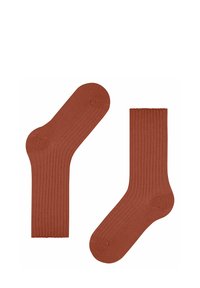 FALKE COSY WOOL BOOT - Socken - terra