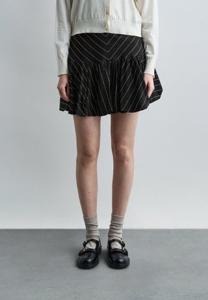 Μίνι φούστα - noir/blanc
