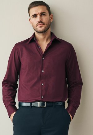 Formal shirt - burgundy red