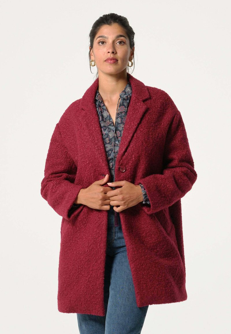 J&JOY GALLOWAY FOREST - Mantel - bordeaux