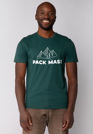 T-Shirt print - glazed green